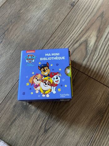 Coffret 4 minis livres Pat patrouille Ma mini bibliothèque