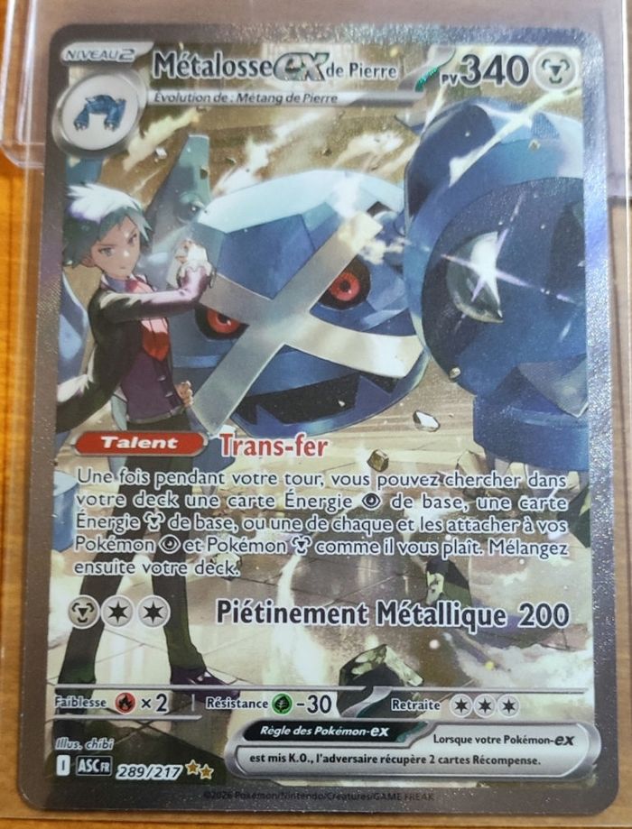 Pokémon - Alternative Metalosse ASC 289 /277 - bloc Méga Evolution - collection Héros transcendants - ME2.5 par Asmodée