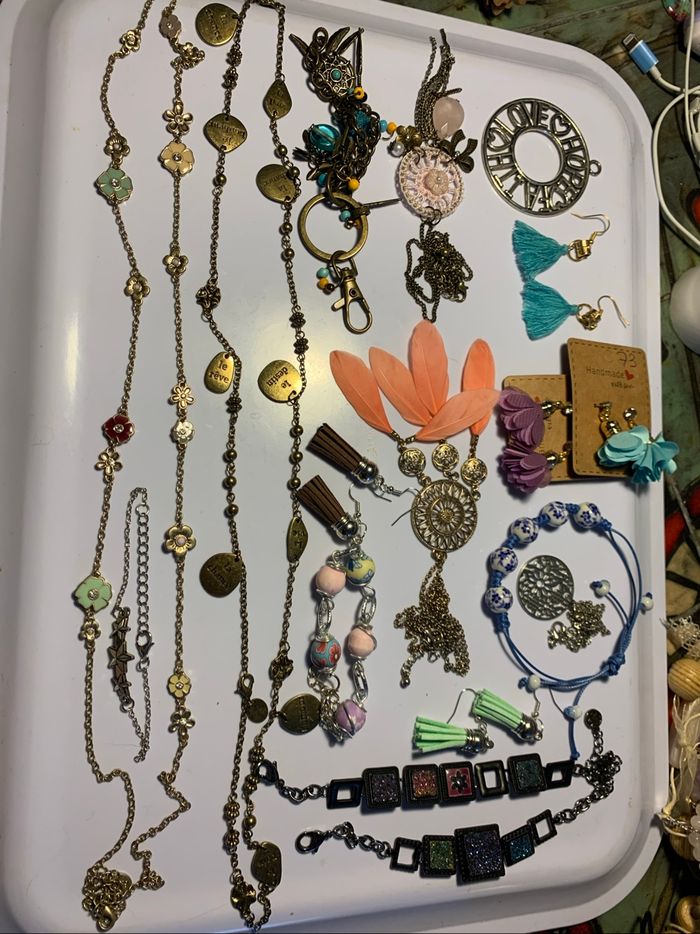 Gros lot bijoux style bohème ( lire descriptif) - photo numéro 4
