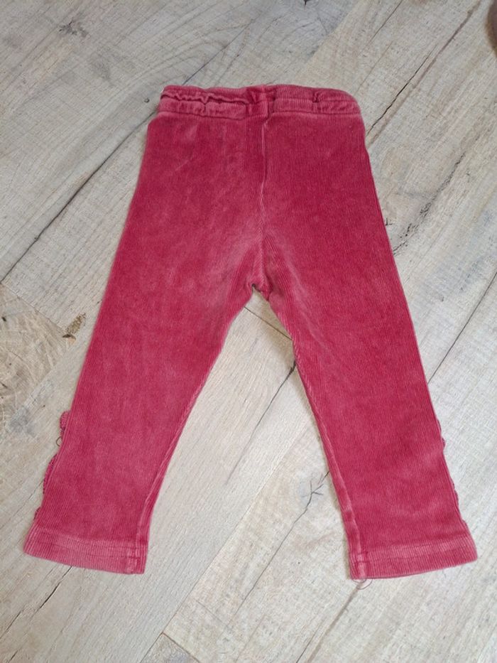 Pantalon rose fille 12 mois - photo numéro 3