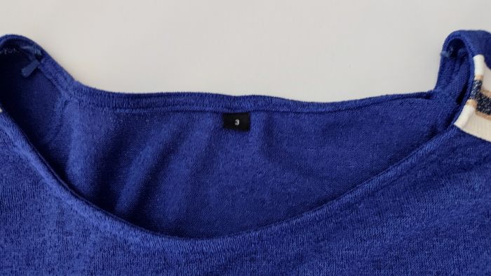 Blouse bleue - photo numéro 4