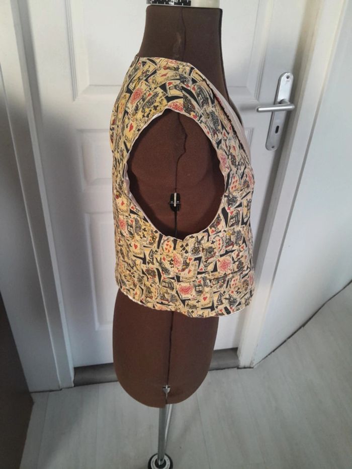 Très beau bolero gilet modèle unique - photo numéro 3
