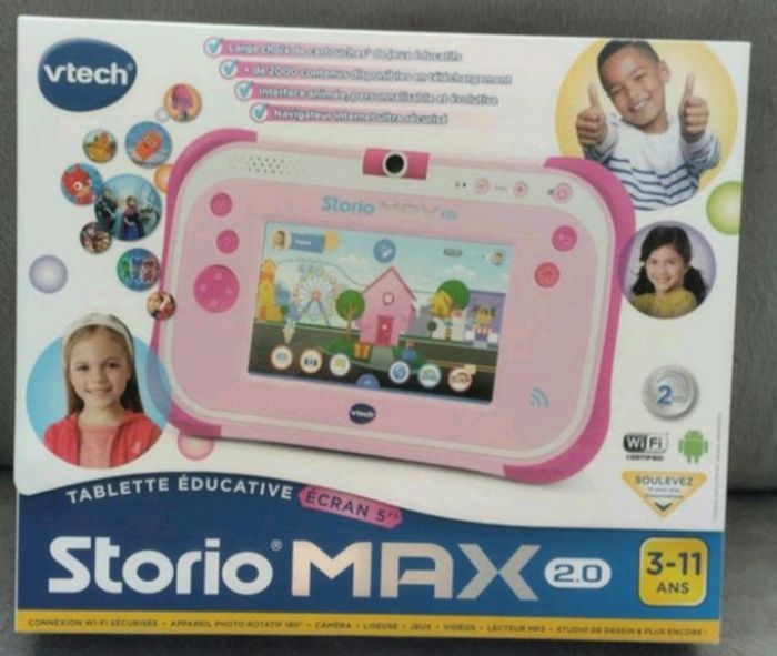 Tablette VTech Storio max neuf dans son emballage d'origine