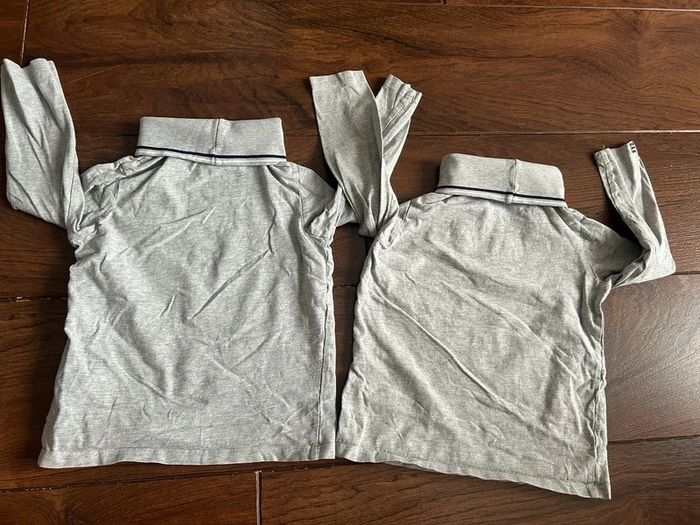 2 sous pulls gris à col roulé garçon Sergent Major 4 ans - photo numéro 9