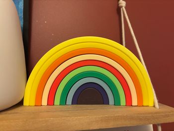 Arc en ciel à empiler - jeu à empiler Little L toys