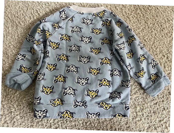 Pull sweat dessin tigre 🐯 taille 24 mois Petit Bateau - photo numéro 3