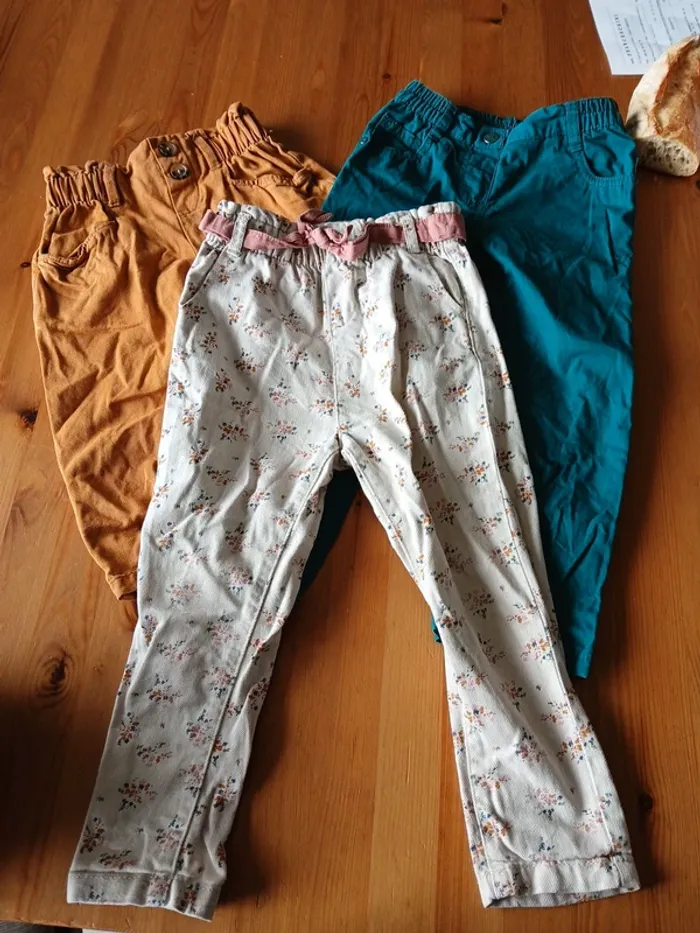 Lot de 3 pantalons 3 ans