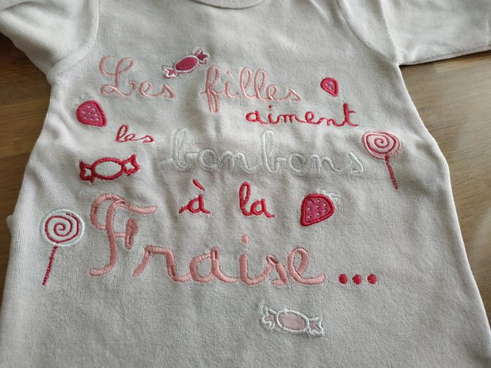 Pyjama fille 6 mois - photo numéro 3