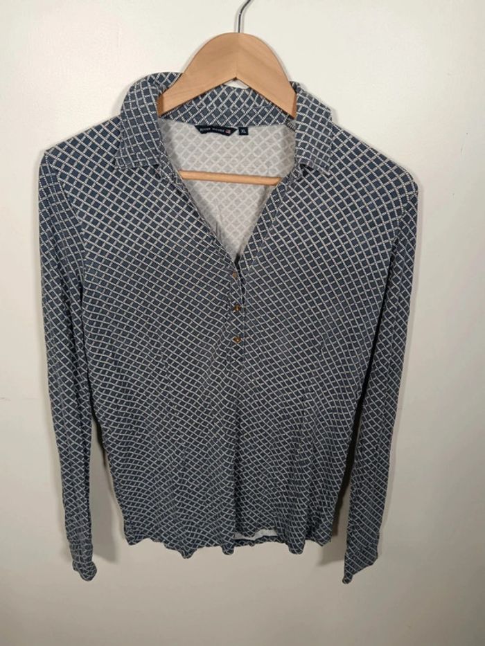 C17 chemisier bleu River woods XL