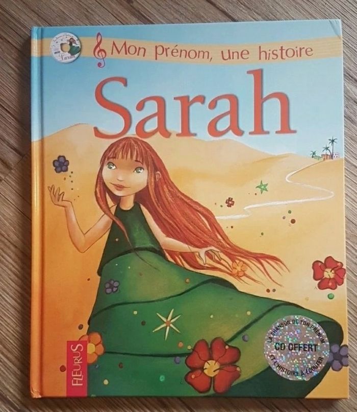 Livre Mon prénom, une histoire Sarah