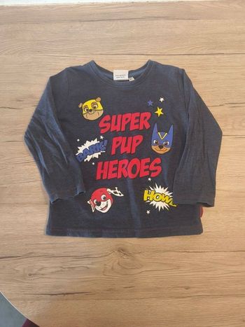 Tee-shirt manches longues 3/4 ans