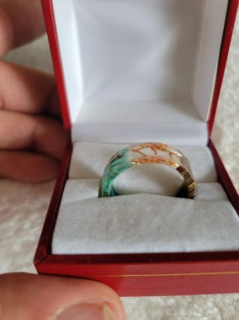 Bague taille 20 resine