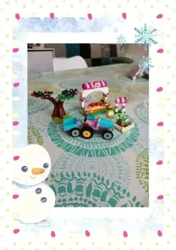 Lego friends stand à confiture