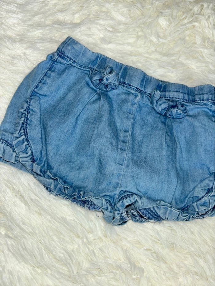 Short bleu ciel - photo numéro 2