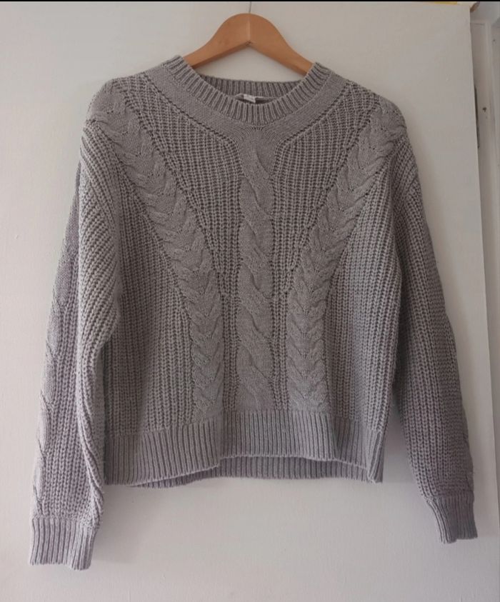 Pull d'Hiver Femme Gris 💐🌾 - photo numéro 3