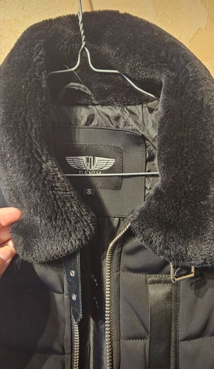 Doudoune denim - photo numéro 5