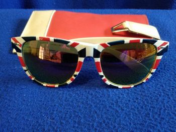 Lunette de soleil drapeau anglais