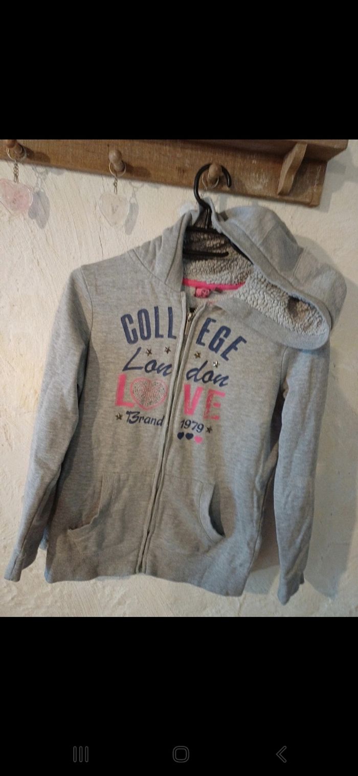 Sweat fille taille 14 ans