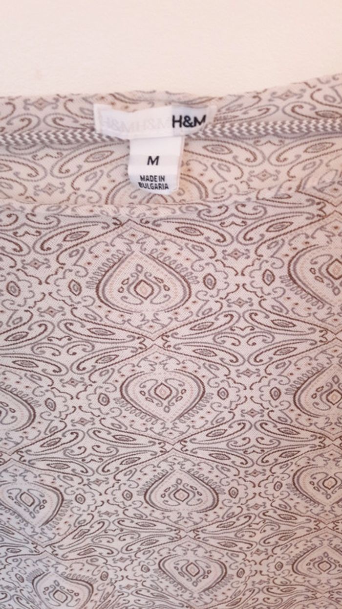 👩 Top manches trompettes voile polyamide femme 38-40 - photo numéro 4