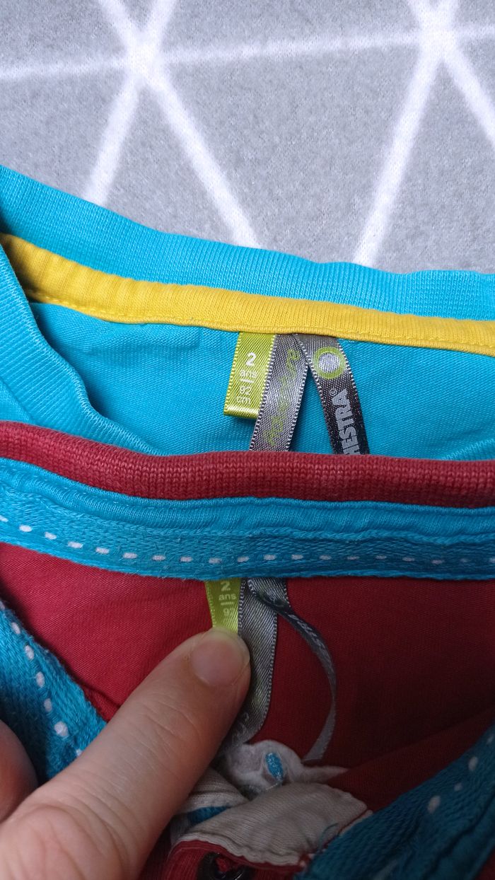 🦁 Lot 5 hauts manches longues, Orchestra, 2 ans - photo numéro 3