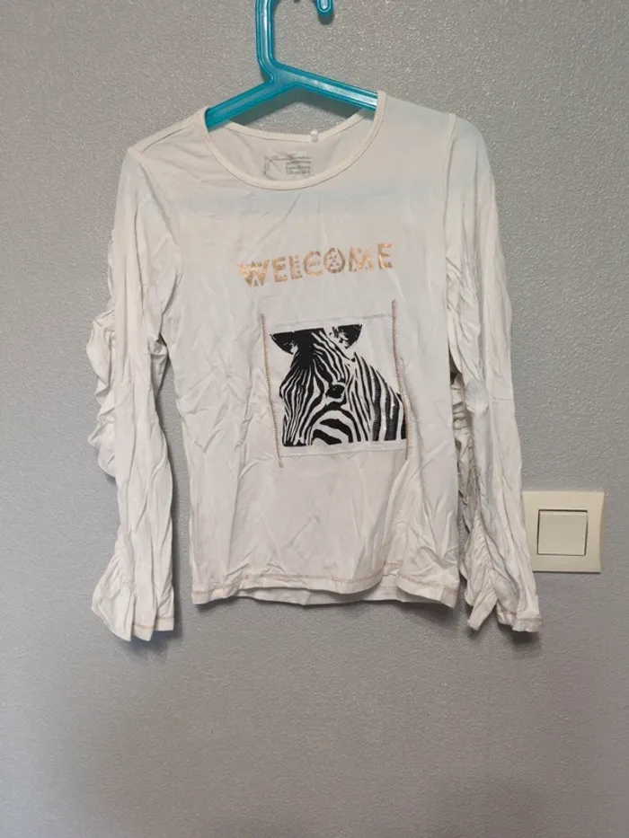 T-shirt fille 8 ans