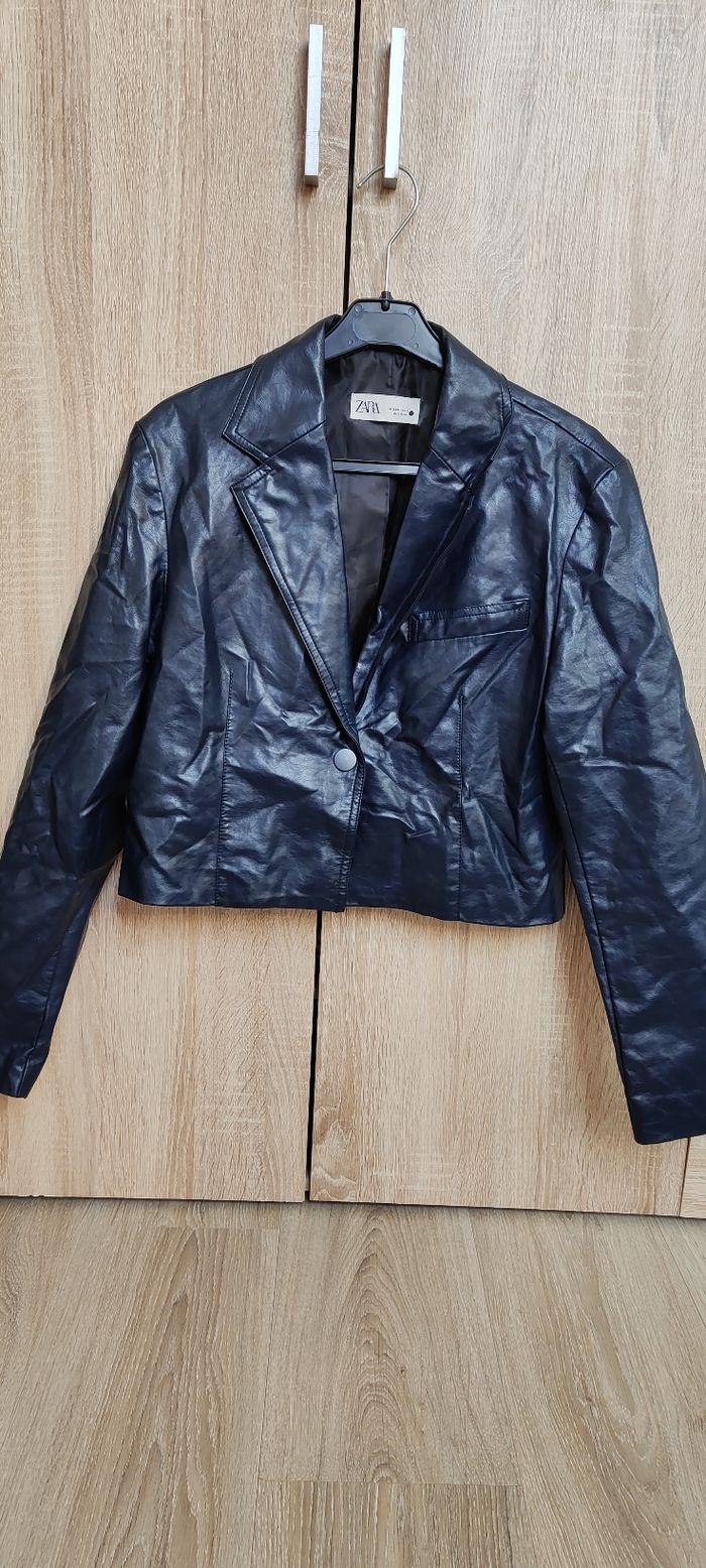 Veste simili cuir