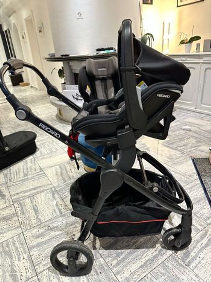 Ensemble Recaro, poussette + siège auto +cosy+nacelle+adaptateurs - photo numéro 5