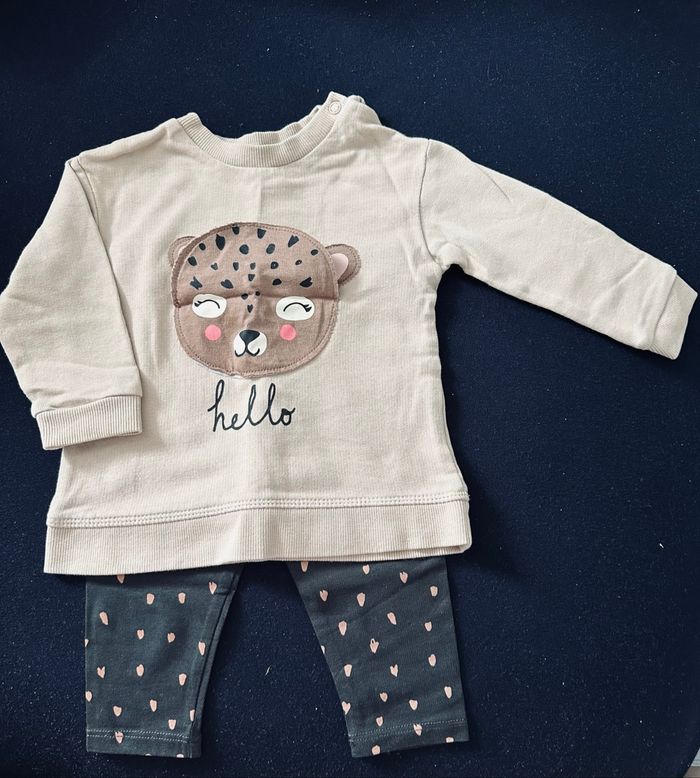 Ensemble legging t-shirt H&M - 6M