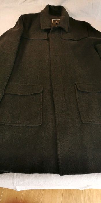 Manteau homme laine cachemire gris Oliver Grant XL