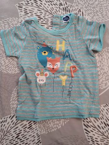 T-shirt garçon 6 mois