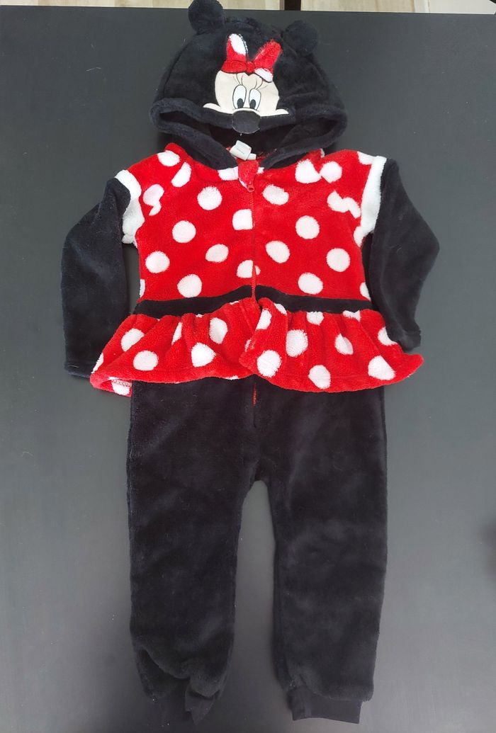 Grenouillère chaude Minnie fille 18mois - photo numéro 2