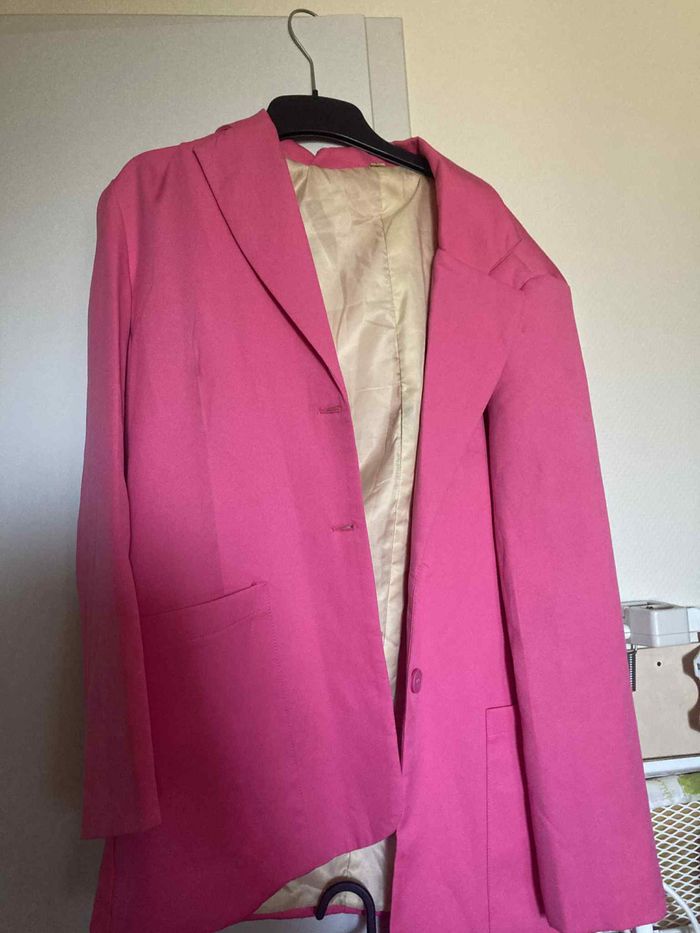 Ensemble Blazer rose - photo numéro 2