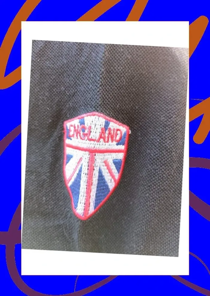 Polo England XL Bluebery - photo numéro 2