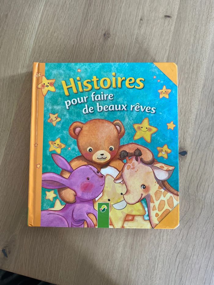 Livre « Histoires pour faire de beaux rêves »