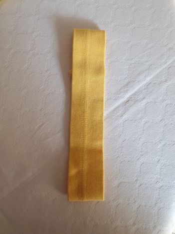 Bandeau élastique jaune