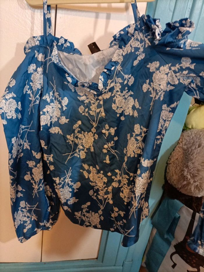 Blouse manches longues femme - photo numéro 2