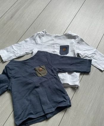 Lot de 2 tee-shirts manches longues