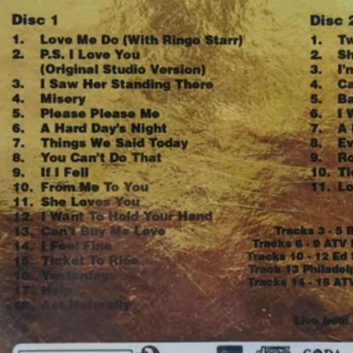 BEATLES - Solid Gold (The Greatest Hits On Air) - DOUBLE ALBUM CD (neuf) - photo numéro 3