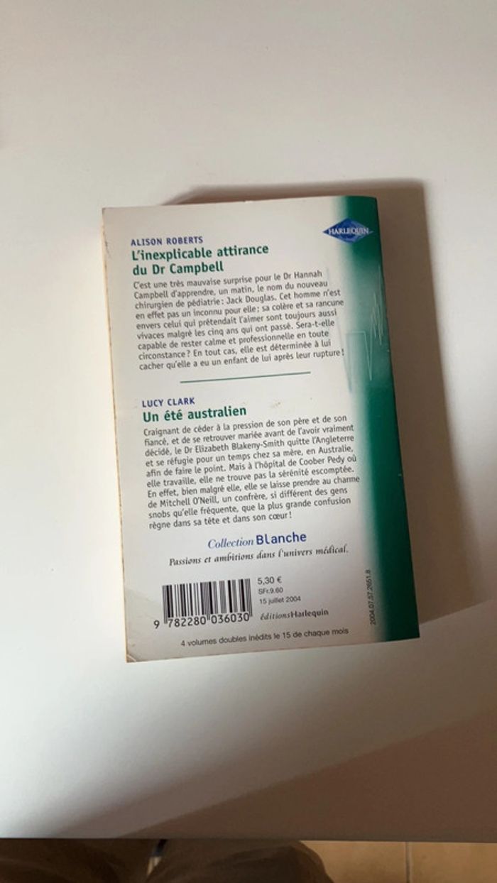 Lot 4 Livres Harlequin. - photo numéro 7