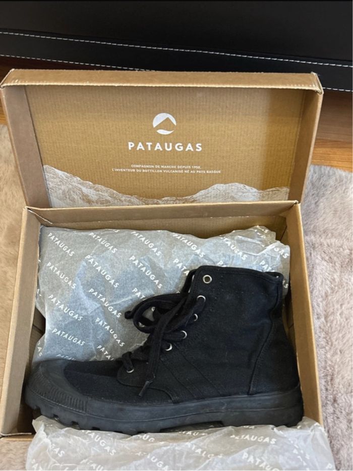 Pataugas montantes classiques noires - photo numéro 6