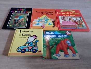 Lot de 5 livres "pour enfants divers"(4)