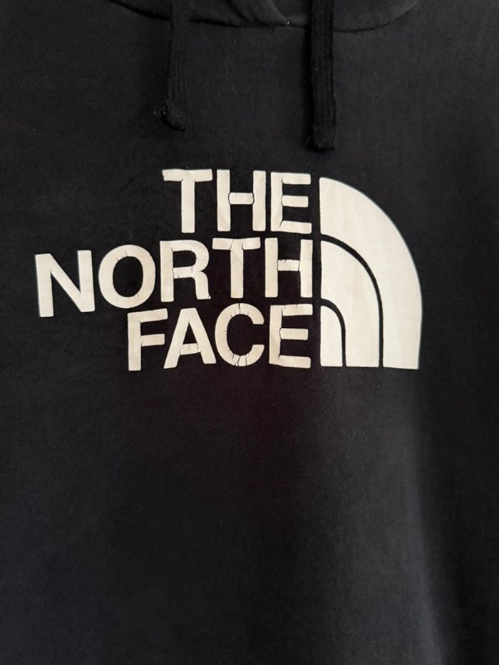 Pull / Sweat à capuche The North Face poche avant & cordon taille S couleur noir - photo numéro 3