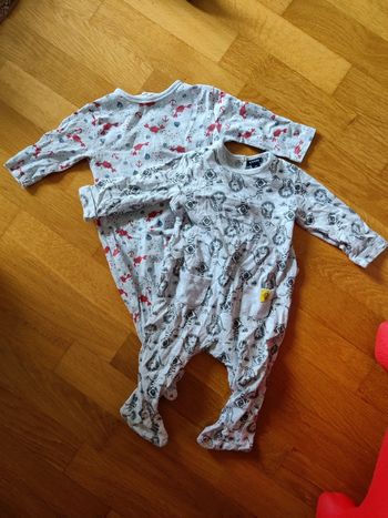 Lot de deux pyjamas légers 6 mois