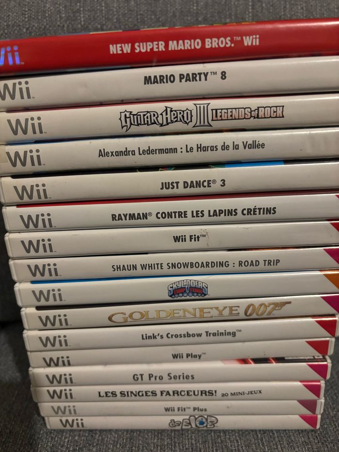 Lot 16 jeu Nintendo Wii