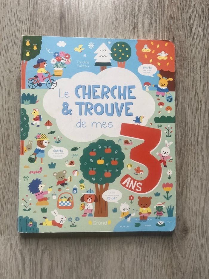 Livre: Le cherche & trouve de mes 3 ans - photo numéro 2
