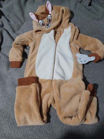 Combinaison bambi 2/3 ans 