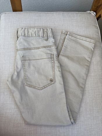 Jean beige marron clair