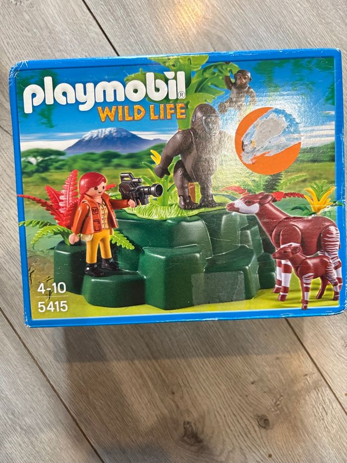 Neuf rare playmobil wildlife