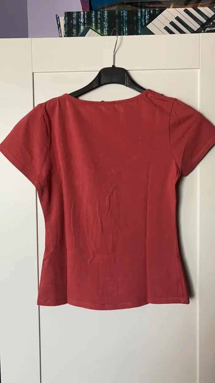 t-shirt rose - photo numéro 3