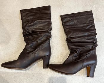 Bottes en cuir taille 39
